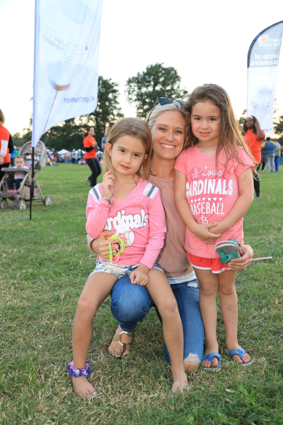Sophia, Katie and Ryan Schankman